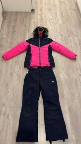 Lyžařská bunda a kalhoty Loap-růžová holčičí