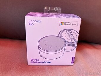 Lenovo Go Wired Speakerphone (Storm Grey)