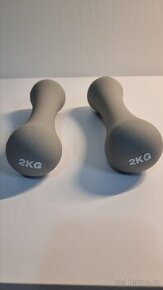 Dvě hantýrky na cvičení - 2x2kg