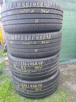 Prodám letní pneu 235/45/18 Continental a Hankook