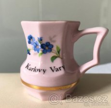 Hrnek z růžového porcelánu, 0,25l