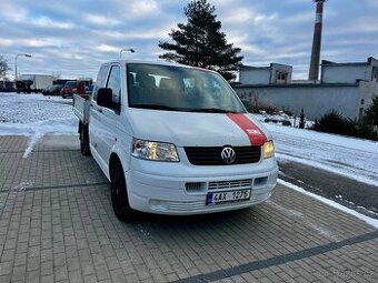 VW volkswagen transporter T5 valník, 1,9 TDi, r.v. 2007,