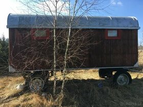 Historicka drevena maringotka