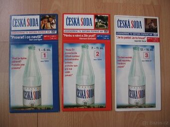 Komplet 3 DVD "Česká soda"