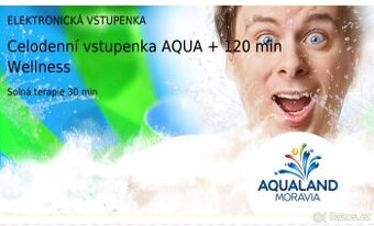 Aqualand Moravia - 2 vstupenky