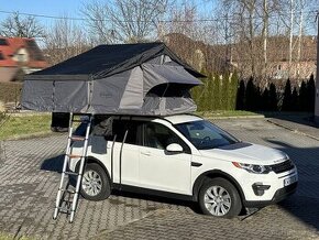 Střešní stan - AUTOSTAN 140 cm - prodloužený, LED osvětlení