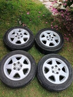 ALU R15 5x100 6J et43 + pneu 185/60 letní