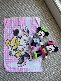 2x Minnie + ručník zdarma