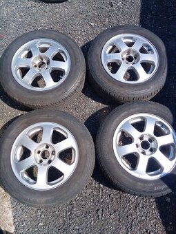 Alu kola 5x100, ET 43 vč. pneu 195/65 R 15