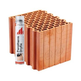 Cihly porotherm 30 drifix