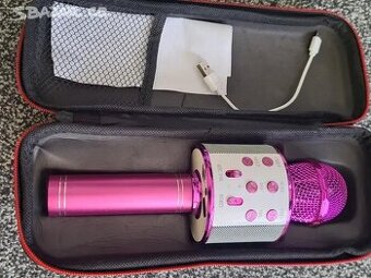 Bezdrátový mikrofon karaoke Bluetooth reproduktor - 1