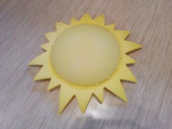 Světlo do dětského pokoje ve tvaru slunce-IKEA