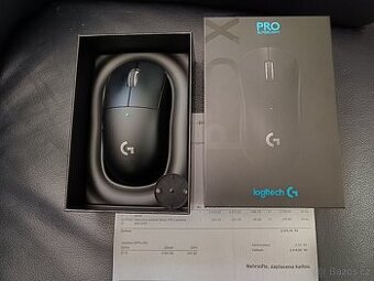Herní myš Logitech Pro X Superlight, pro praváky, krabička