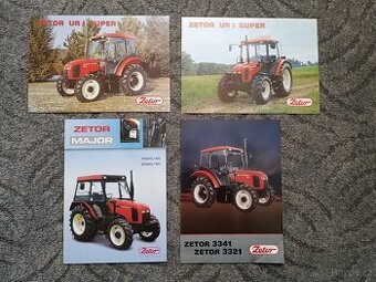 Prospekty traktorů Zetor