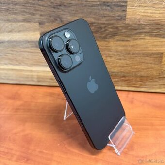 IPhone 16 Pro 256GB, černý titan, 97% baterie (záruka)