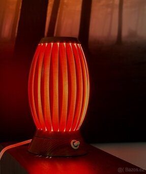 Raritní lampička Dřevotvar