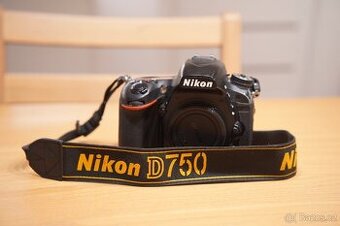 Nikon D750 Fullframe tělo