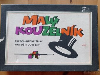 Retro hra Malý kouzelník Železnobrodské sklo