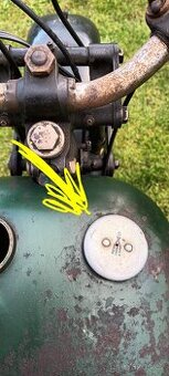 Víčko nádrže BSA koupím