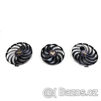 Větráčky chlazení pro Sapphire NITRO+ RX 6700 6800 6900 XT