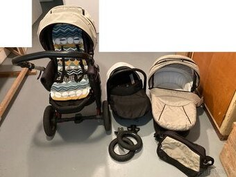 Dorjan Kočárek 2v1 Basic Comfort + vajíčko, sporťák