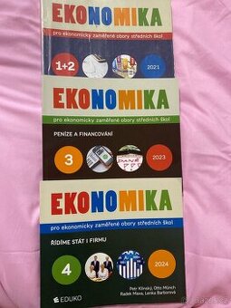 Učebnice ekonomiky-1.,2.,3.,4. díl