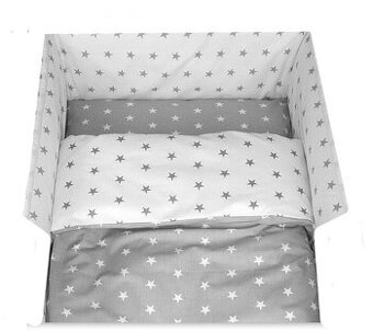 Souprava do postýlky s mantinelem a povlečením