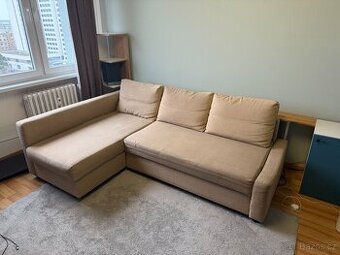 Rohová rozkládací sedačka