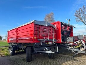 Prodej skladu Dvounápravový třístranný přívěs T739 14t