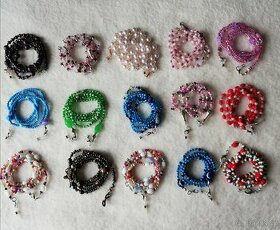 Korálky na roušky a brýle