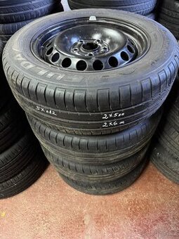 Sada kol 5X112R15 ET47, pneu Fulda 195/65R15