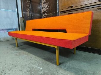 Retro sofa, pohovka Miroslav Navrátil - 60. léta