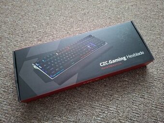 Mechanická klávesnice CZC Hexblade (Cherry MX Silent Red)