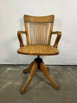 Masivní otáčecí židle (137006)