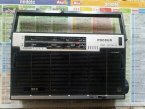 Tranzistorové rádio POCCUR 303