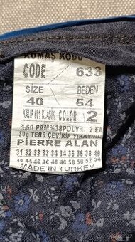 Pánské kalhoty Pierre Alan - 1