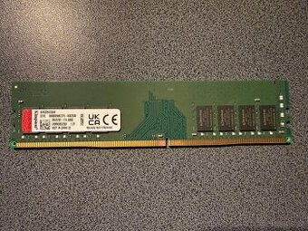 RAM Kingston 8GB DDR4 3200 MHz – plně funkční
