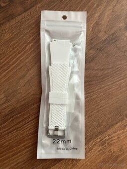 eses Silikonový řemínek - Bílý 22 mm