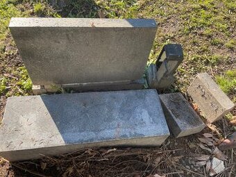 Žulové desky až 120cm , žulový kámen náhrobní vč. rozměrů