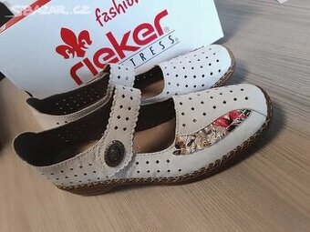 NOVÉ dámské boty kožené zn. RIEKER vel. 37 a 42