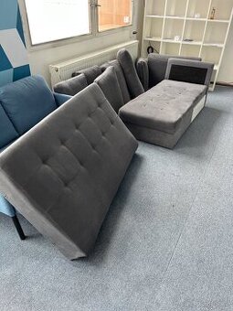 Sedací souprava do U Malte – šedá