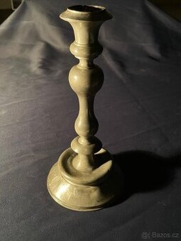 Cínový svícen Echt britania