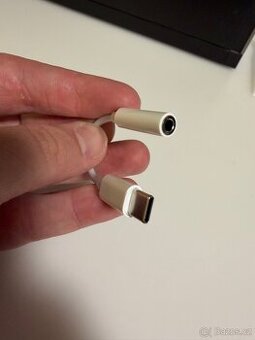 Redukce USB-C na Jack 3,5mm (z mobilu na sluchátka atd.)