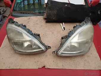Přední světla na Mercedes w168 A-class