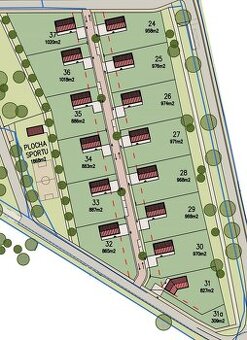 Nové stavební pozemky - Charvatce - 1