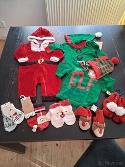 Vánoční oblečení na mimi vel 62/68