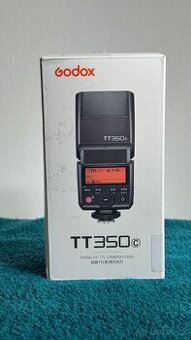 Godox TT350C blesk pro Canon – jako nový, TTL