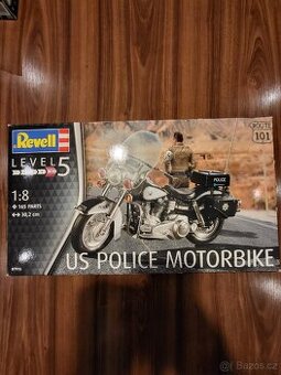 Us police motorbike Revell