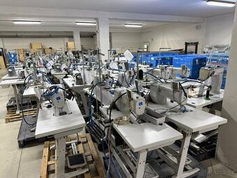 Průmyslové šicí stroje Dürkopp Adler + Jack (71 ks)