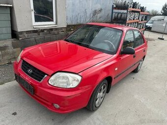 Náhradní díly - Hyundai Accend 1.4i 63kW r.v. 2004